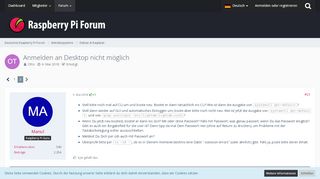 
                            11. Anmelden an Desktop nicht möglich - Seite 2 - Debian & Raspbian ...