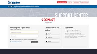 
                            1. Anmelden : CoPilot App Stores