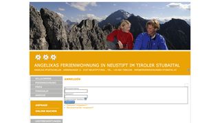 
                            6. Anmelden - Ferienwohnung Neustift - Apartments Stubai Tal ...