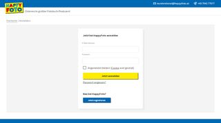 
                            2. Anmelden - Happy Foto