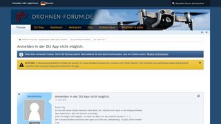 
                            7. Anmelden in der DIJ App nicht möglich. - Dji - Mavic Air - Drohnen ...