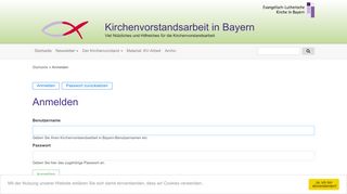 
                            4. Anmelden | Kirchenvorstandsarbeit in Bayern