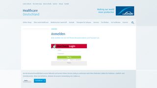 
                            7. Anmelden | Linde Healthcare