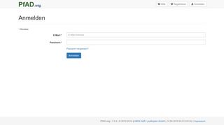
                            1. Anmelden | PfAD.wtg