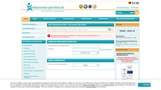 
                            5. Anmelden Registrierter Benutzer - Medikamente-Per-Klick