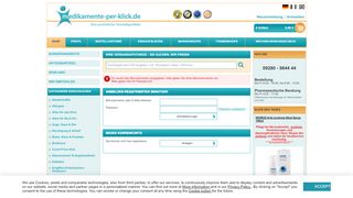 
                            1. Anmelden Registrierter Benutzer - medikamente-per-klick.de