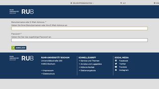 
                            1. Anmelden | Ruhr-Universität Bochum | menschlich - weltoffen ...