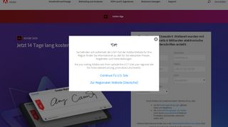 
                            3. Anmelden und kostenlos elektronisch unterzeichnen | Adobe Sign