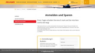 
                            7. Anmelden und Sparen | Pegasus Airlines