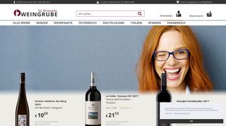 
                            8. Anmelden / Wein online kaufen und bestellen bei WeinGrube Ihrem ...