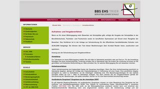 
                            3. Anmeldeverfahren | BBS EHS Trier