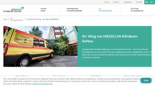 
                            7. Anmeldung akut - MediClin Klinikum Soltau