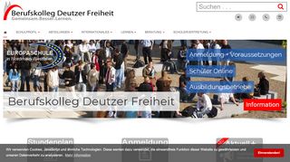 
                            10. Anmeldung am BKDF - Berufskolleg Deutzer Freiheit