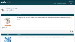 
                            2. Anmeldung am SCP - SCP (Server Control Panel) - netcup Community