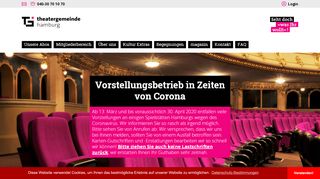 
                            7. Anmeldung - bei der TheaterGemeinde Hamburg