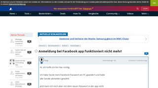 
                            10. Anmeldung bei Facebook app funktioniert nicht mehr! | AndroidPIT Forum