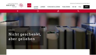 
                            13. Anmeldung – Bibliotheksausweis | Universitätsbibliothek - UB Mainz