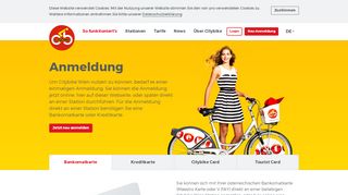 
                            3. Anmeldung - Citybike Wien