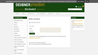 
                            11. Anmeldung - deubner-office.de