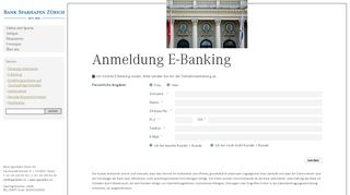 
                            5. Anmeldung E-Banking | Bank Sparhafen Zürich
