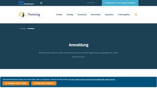 
                            4. Anmeldung - eTwinning