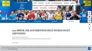 
                            2. Anmeldung EVL-Lauftreff - EVL-Halbmarathon Leverkusen