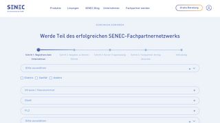 
                            4. Anmeldung Fachpartner - SENEC