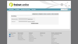 
                            2. Anmeldung - Freinet-Online