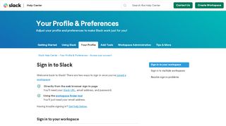 
                            4. Anmeldung in Slack – Support-Center - Slack Help Center