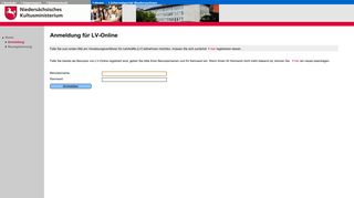 
                            7. Anmeldung - Lehrerversetzung-Online – LV-Online - Niedersachsen