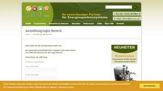 
                            5. Anmeldung Login-Bereich - LME GmbH