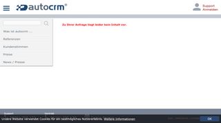 
                            1. Anmeldung | Login in autocrm - autocrm Leadmanagement