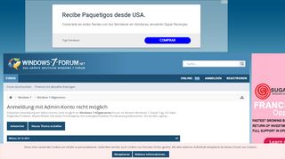 
                            6. Anmeldung mit Admin-Konto nicht möglich - Windows 7 Forum
