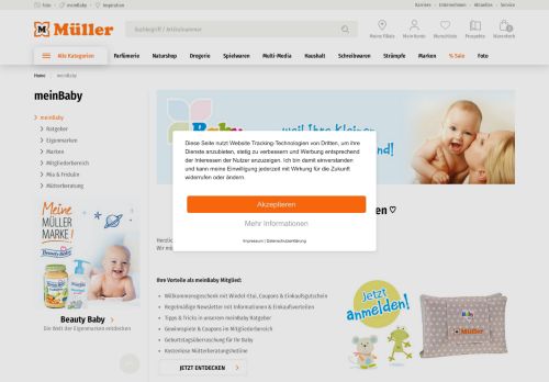 
                            3. Anmeldung: Müller Großhandels Ltd. & Co. KG - meinBaby