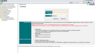 
                            1. Anmeldung - MUonline - Montanuniversität Leoben