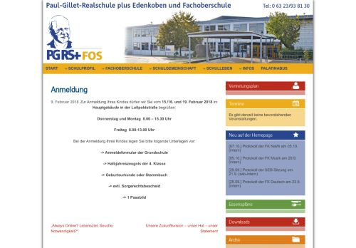 
                            11. Anmeldung – Paul-Gillet-Realschule plus Edenkoben