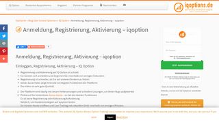 
                            9. Anmeldung, Registrierung, Aktivierung - iqoption