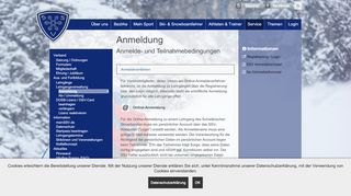 
                            5. Anmeldung - Schwäbischer Skiverband