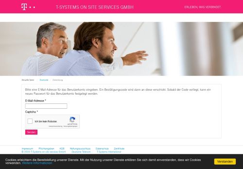 
                            12. Anmeldung - T-Systems on site services GmbH