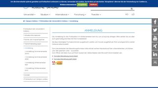 
                            6. Anmeldung — Universität Koblenz · Landau