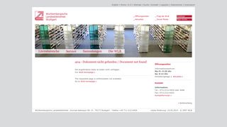 
                            5. Anmeldung - Württembergische Landesbibliothek