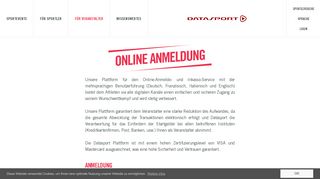 
                            9. Anmeldung - Zahlung - Bestätigung - Online-Nachmeldung - Datasport