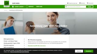 
                            4. Anmeldung zum WIFI-Newsletter | WIFI Wien