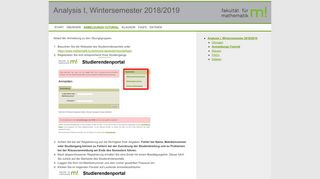 
                            4. Anmeldungs-Tutorial - Mathematik, TU Dortmund