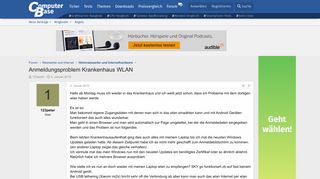 
                            2. Anmeldungsproblem Krankenhaus WLAN | ComputerBase Forum