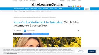 
                            7. Anna Carina Woitschack privat: Von Dieter Bohlen gelernt, von Mross ...