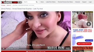 
                            9. (Anna Polina) - Annas Sweet Anal Surprise - Lets Try Anal ...