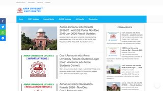 
                            9. Anna university Results without DOB [Date Of Birth] 2018 - Anna ...