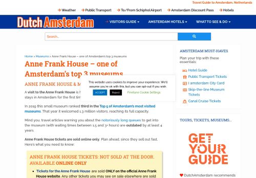 
                            9. Anne Frank House: tickets, best days and times to visit museum