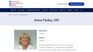 
                            13. Anne J Farley, OD - Ophthalmic Consultants of Boston